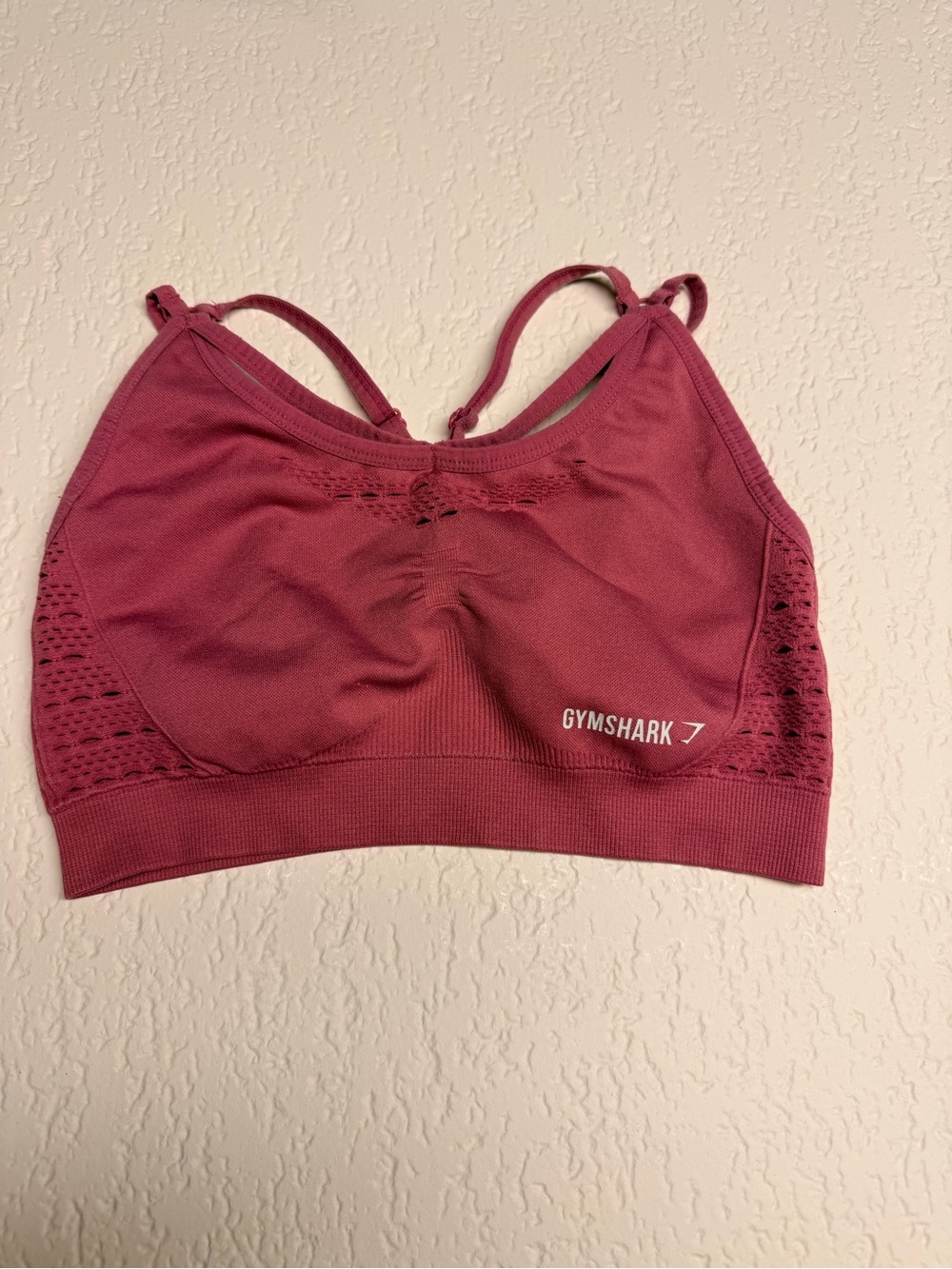 Gymshark Seamless Sports Bra in Mauve